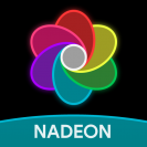 nadeon gói biểu tượng neon