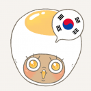 Eggbun aprende diversión coreana