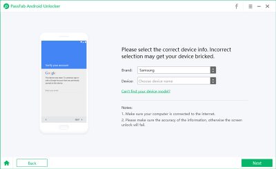 PassFab Android Unlocker Full Version 3