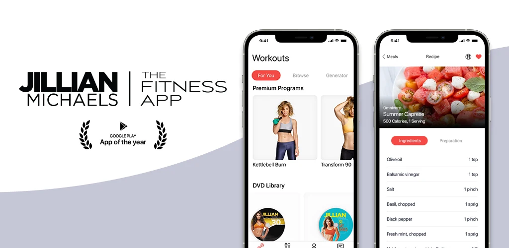 App per il fitness di Jillian Michaels
