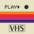 Effetti della fotocamera retrò della videocamera VHS del 1984