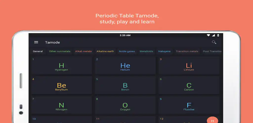Periodic Table Tamode Pro