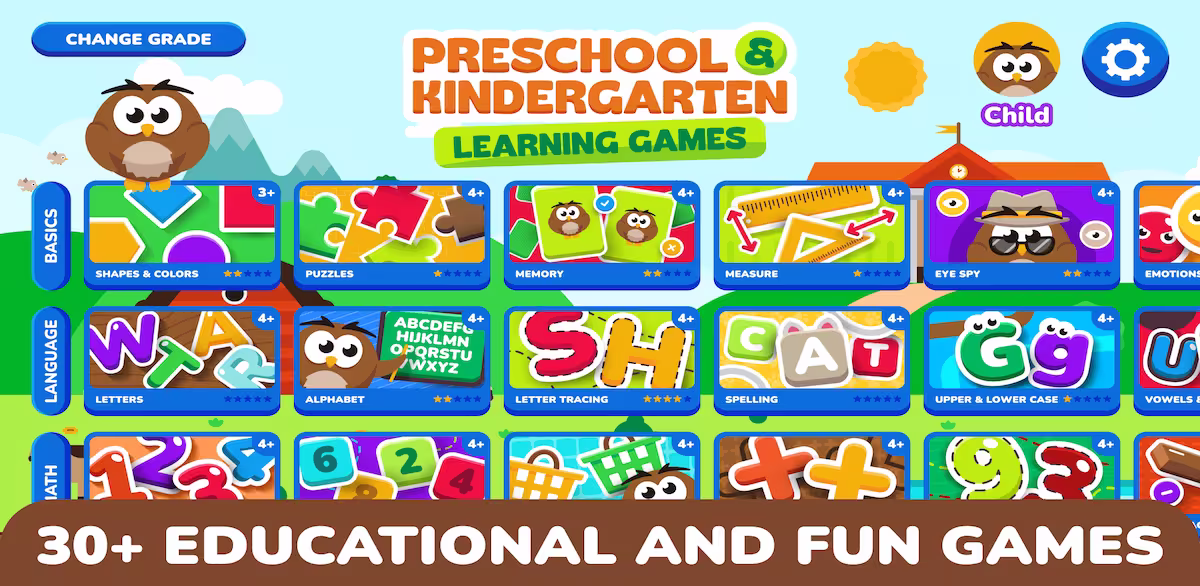 Preschool & Kindergarten Games