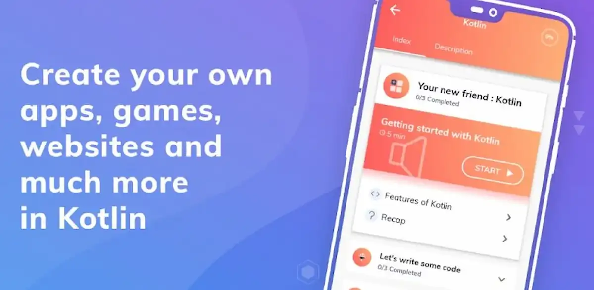 Learn Kotlin & Android Mod APK (1)
