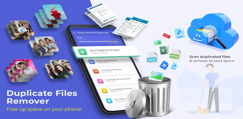 Download Duplicate Files Remover App MOD APK (Premium Unlocked) Latest Version