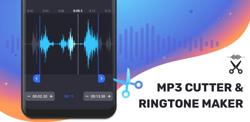 قطع MP3 وصانع النغمات 1