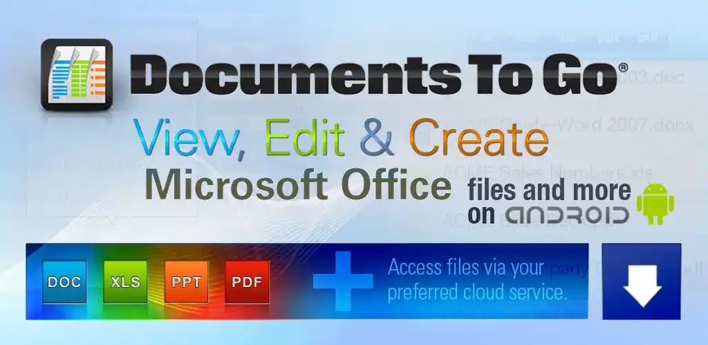 Pacote Office Docs To Go™ 1