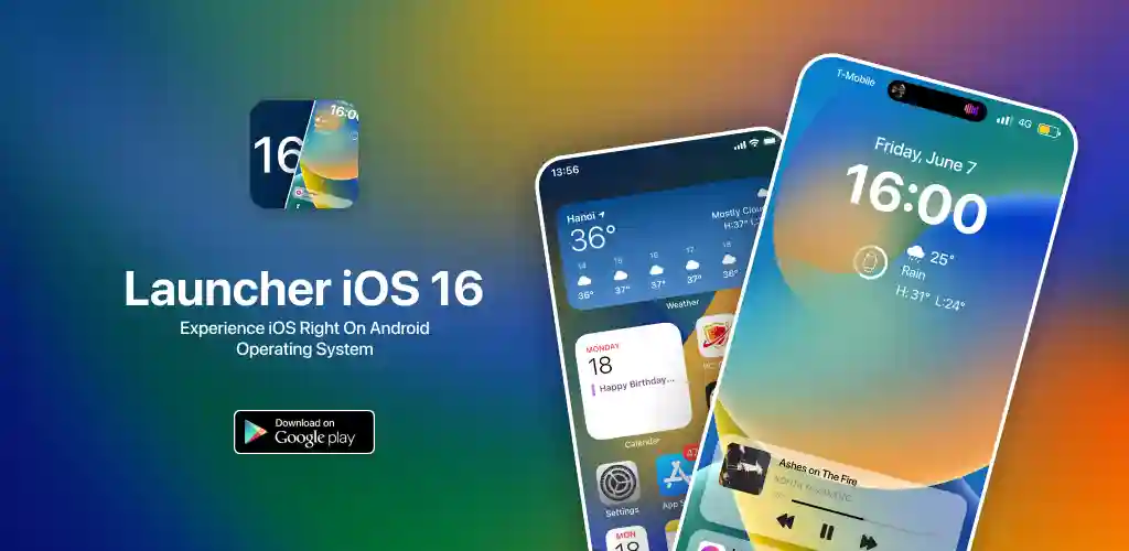 Lanzador iOS16 - iLauncher Mod