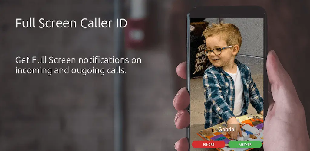 full screen caller id 1