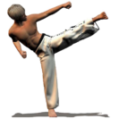amafomu e-taekwondo