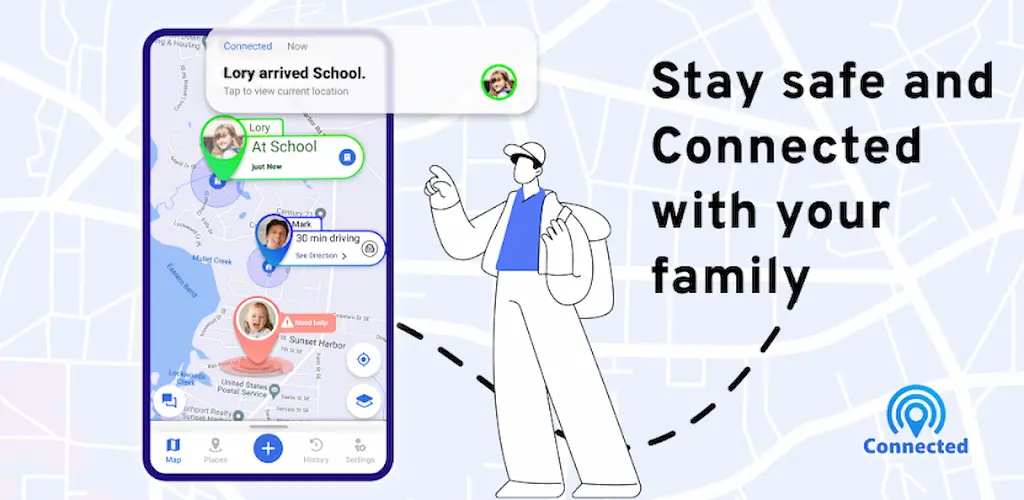 Download Connected: Family Locator MOD APK (Premium Unlocked) Latest Version