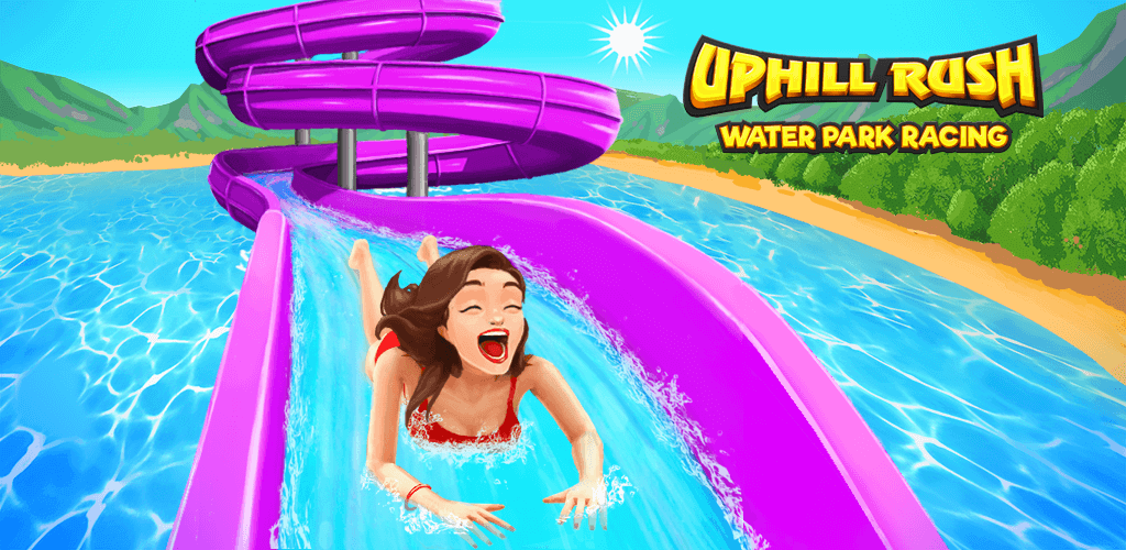 Course au parc aquatique Uphill Rush MOD APK