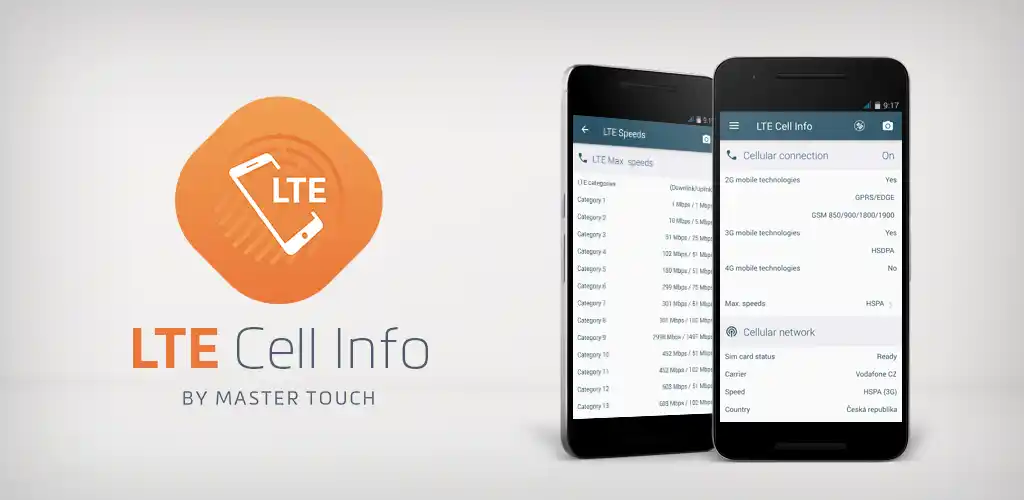 LTE Cell Info Network Analyzer WiFi Connection 1