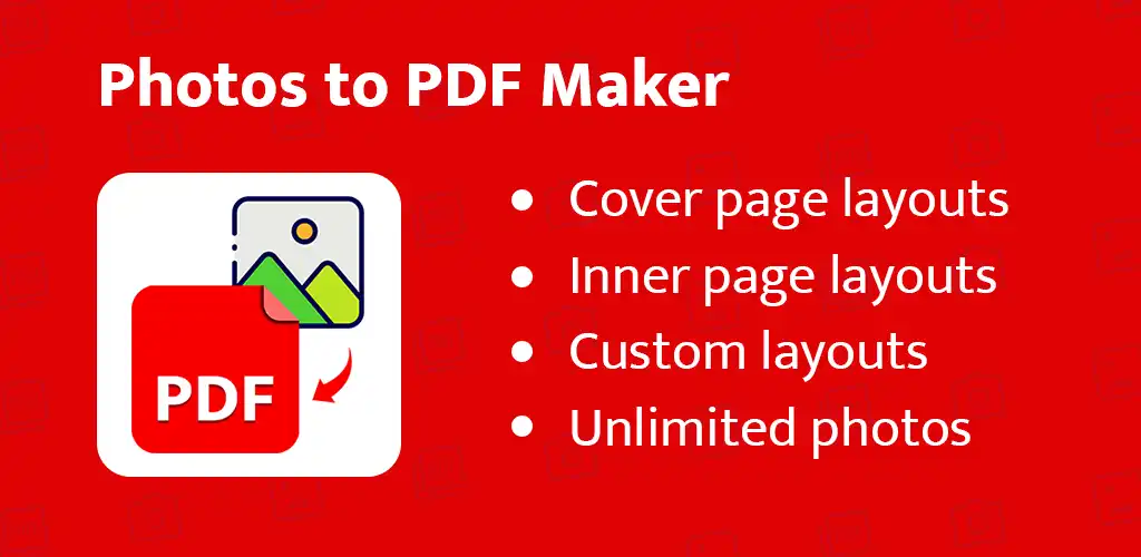 Photos au format PDF Photo PDF Maker 1