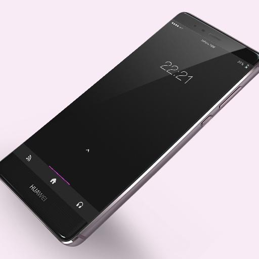 black style xiu for klwp