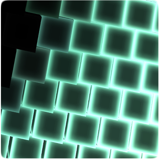 neon cubes 3d live wallpaper