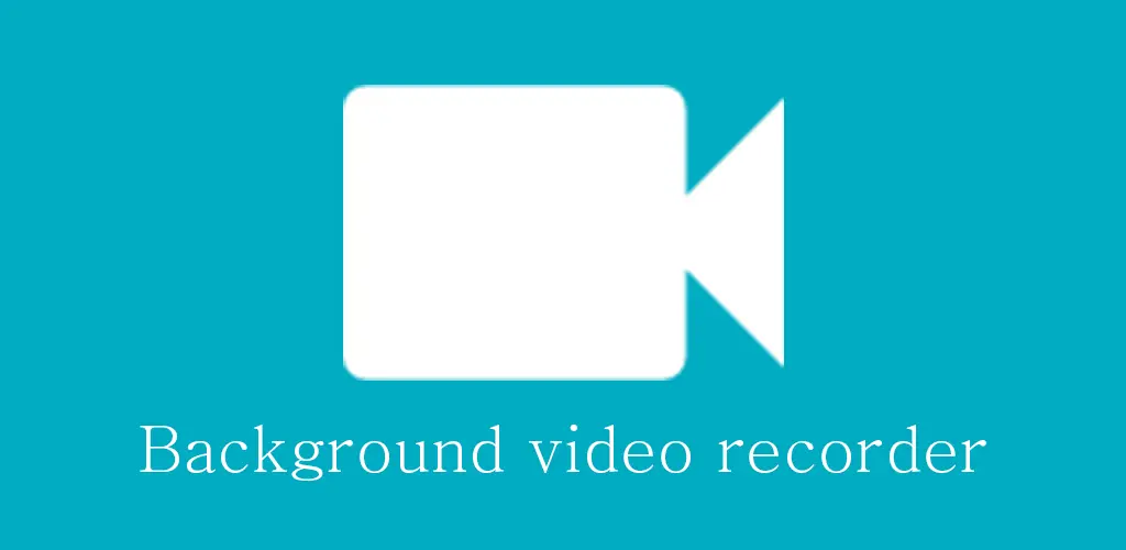 बैकग्राउंड वीडियो रिकॉर्डर मॉड-1
