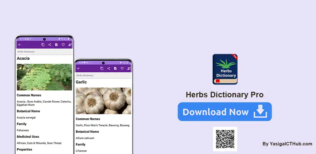 Dictionnaire d'herbes Pro 1