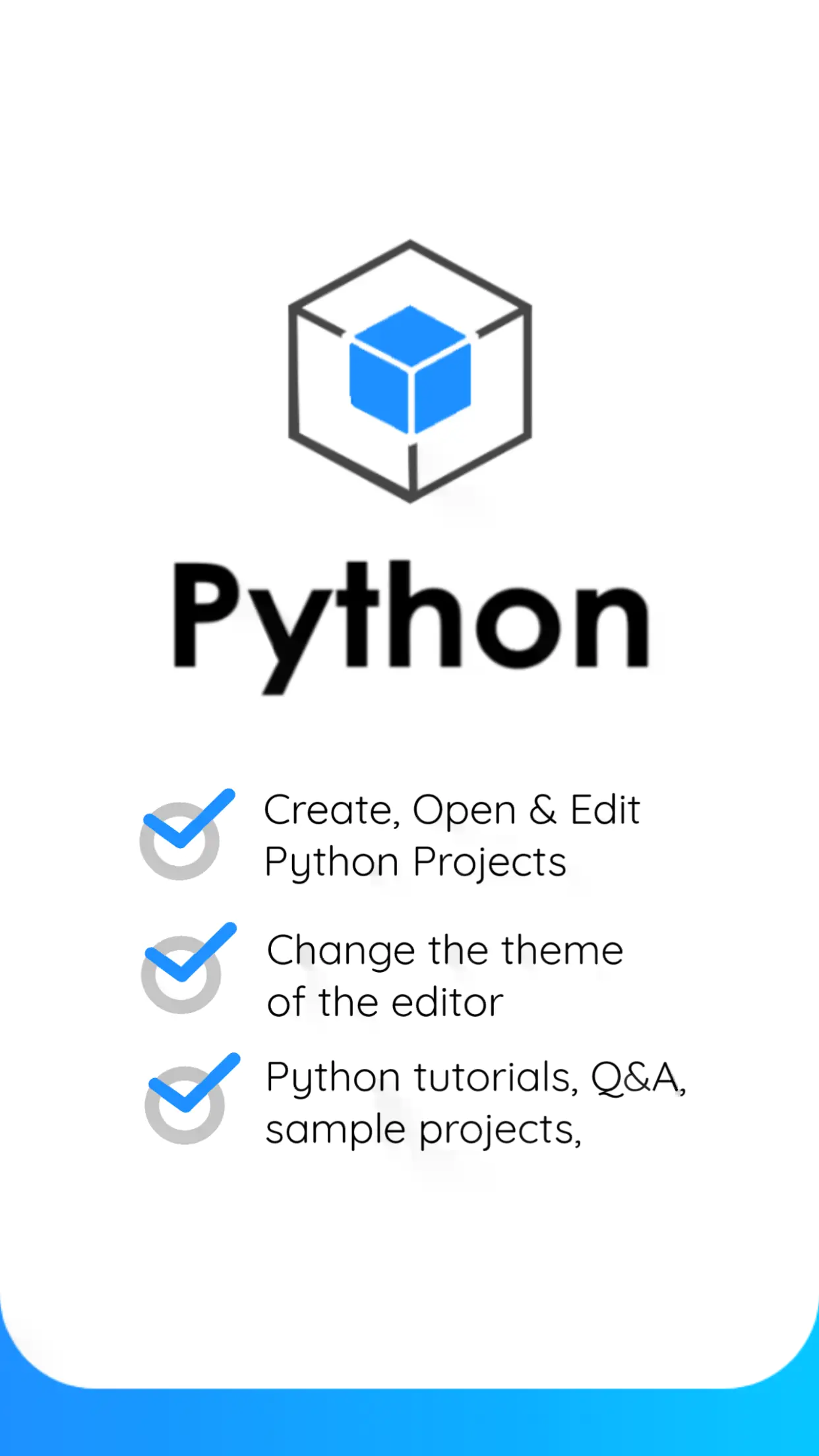 Python IDE Mobile Editor Pro