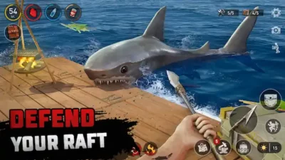 Raft Survival Ocean Nomad MOD APK (Unlimited Coins)