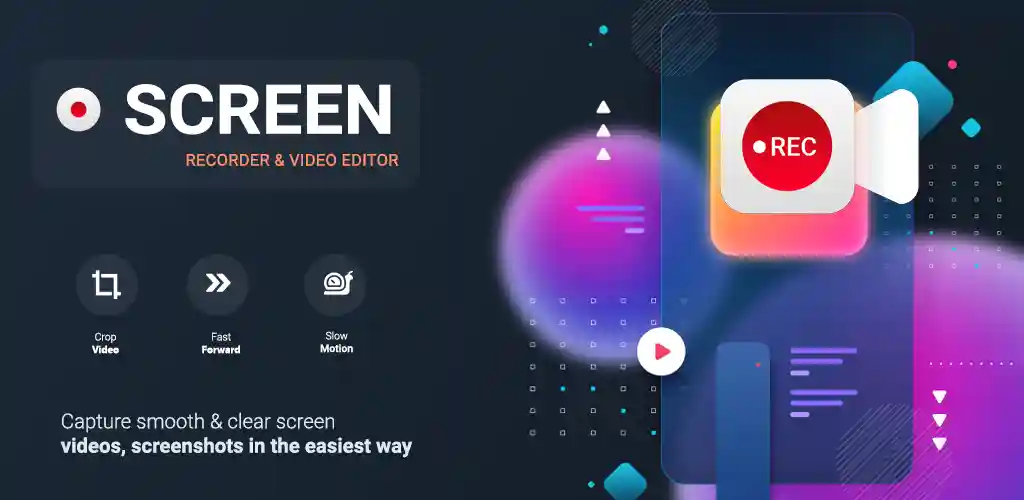 Gravador de tela - Mod editor de vídeo