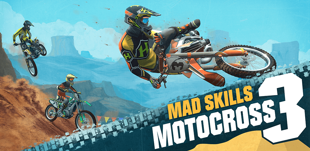 APK MOD di Mad Skills Motocross 3