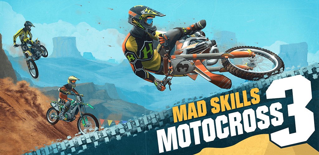 Habilidades locas Motocross 3 MOD APK