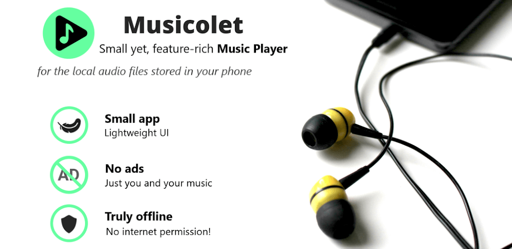 Musicolet Music Player MOD APK