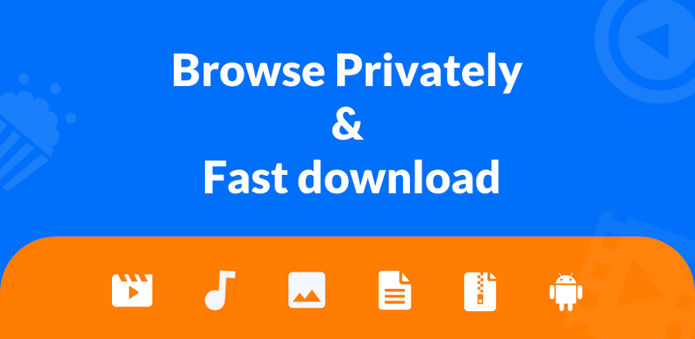 Mod de download de vídeo de navegador privado