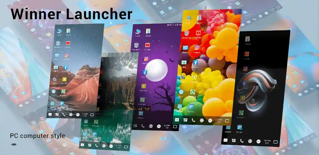 Winner Launcher voor Windows UE 1