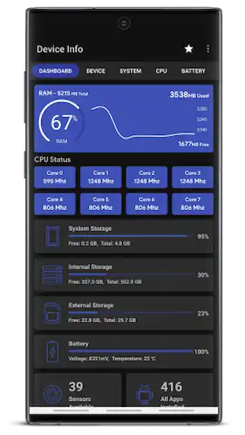 Device Info System CPU Info MOD APK Donate