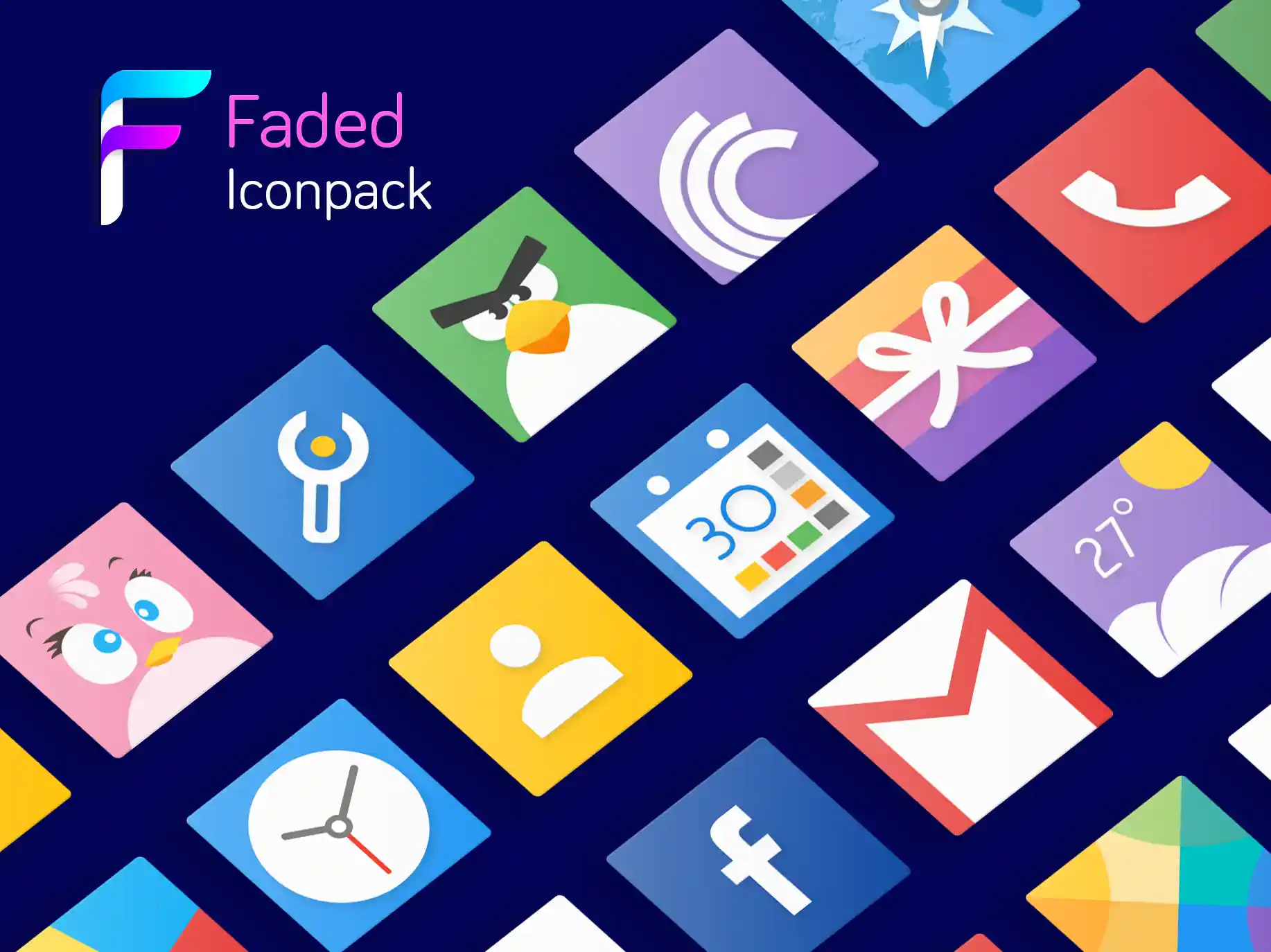 Faded Icon Pack