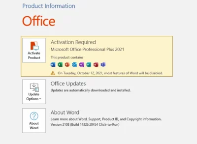 Microsoft Office Pro-Plus 2016-2021 Retail-VL (x86/x64) 1
