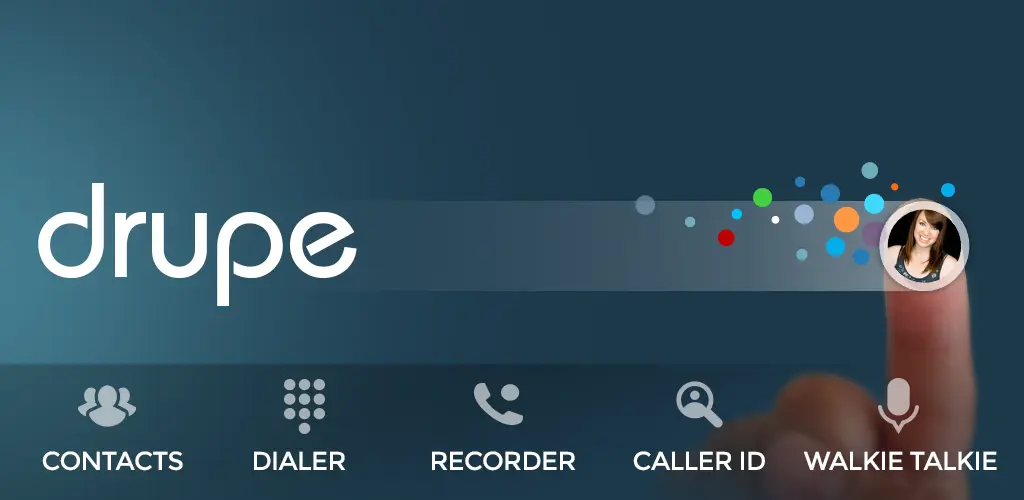 Phone Dialer Contacts drupe 1