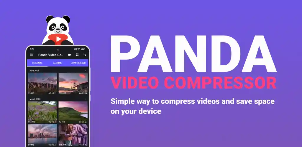 Compresor de vídeo Panda Resizer Mod-1