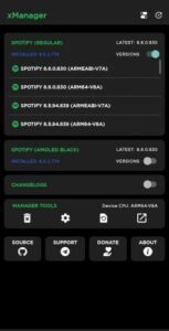 xManager (Spotify) MOD APK (entièrement optimisé) 2