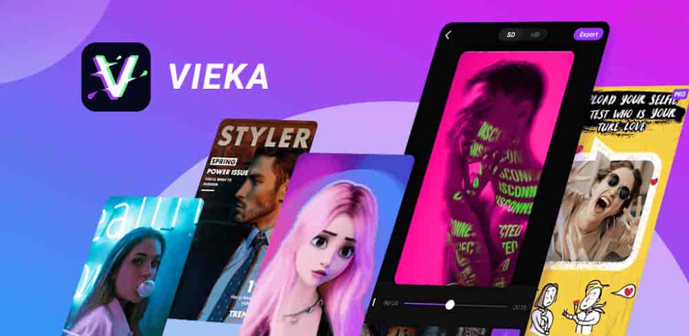 Vieka Musikvideo-Editor-Effekt und Filter 1