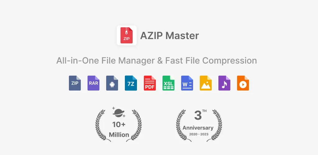 AZIP Master ZIP RAR Uitpakken 1