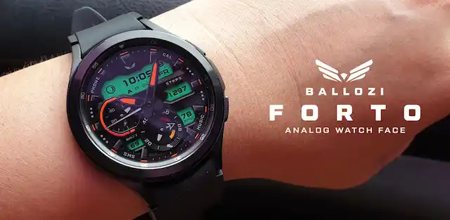 Ballozi VERTICE - Premium Hybrid Watch Face | Digital watch face, Samsung  watches, Stylish watches men