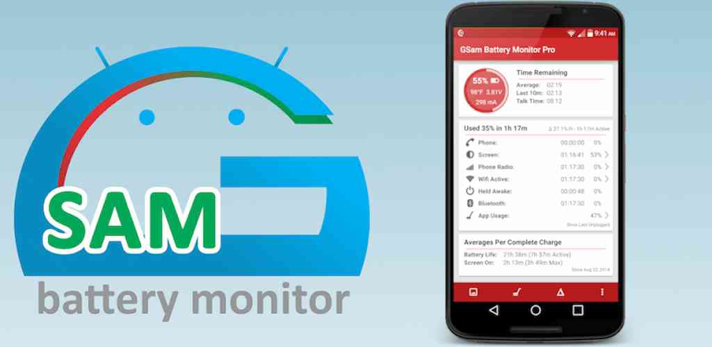 Monitor batteria GSam Pro