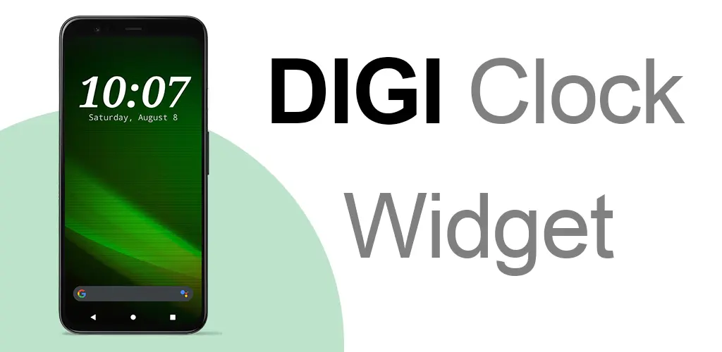 I-DIGI Clock Widget Mod-1