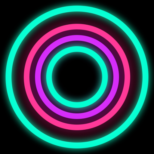 neon glow rings icon pack