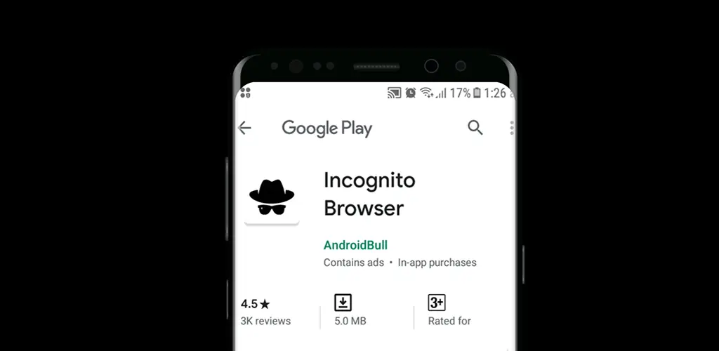Incognito Browser Be Private 1