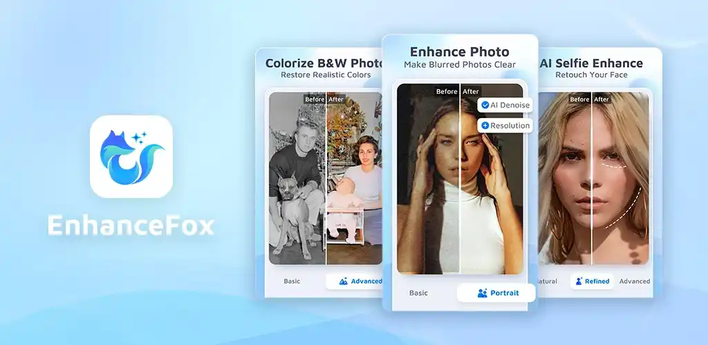 Foto-Enhancer – EnhanceFox AI Mod-1