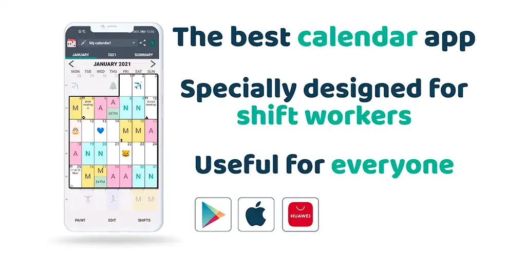Work Shift Calendar Mod-1
