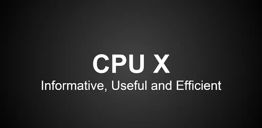 معلومات نظام جهاز CPU X