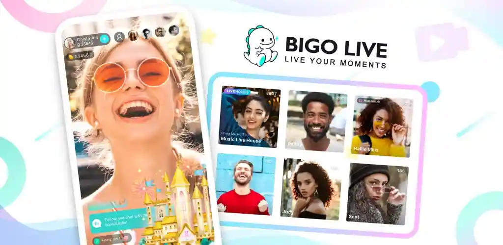 Приложение Bigo Live для прямых трансляций 1