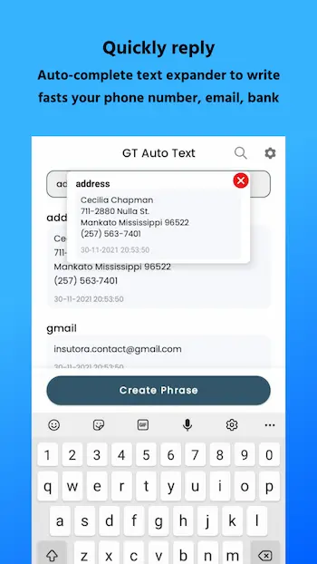 GT Auto Text MOD APK