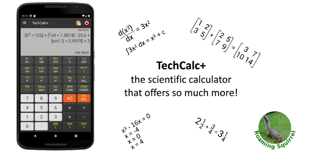 TechCalc+ Calculator Mod