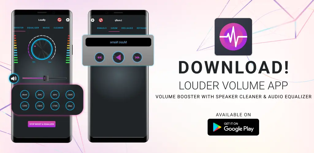 Volume booster Louder sound Mod-1